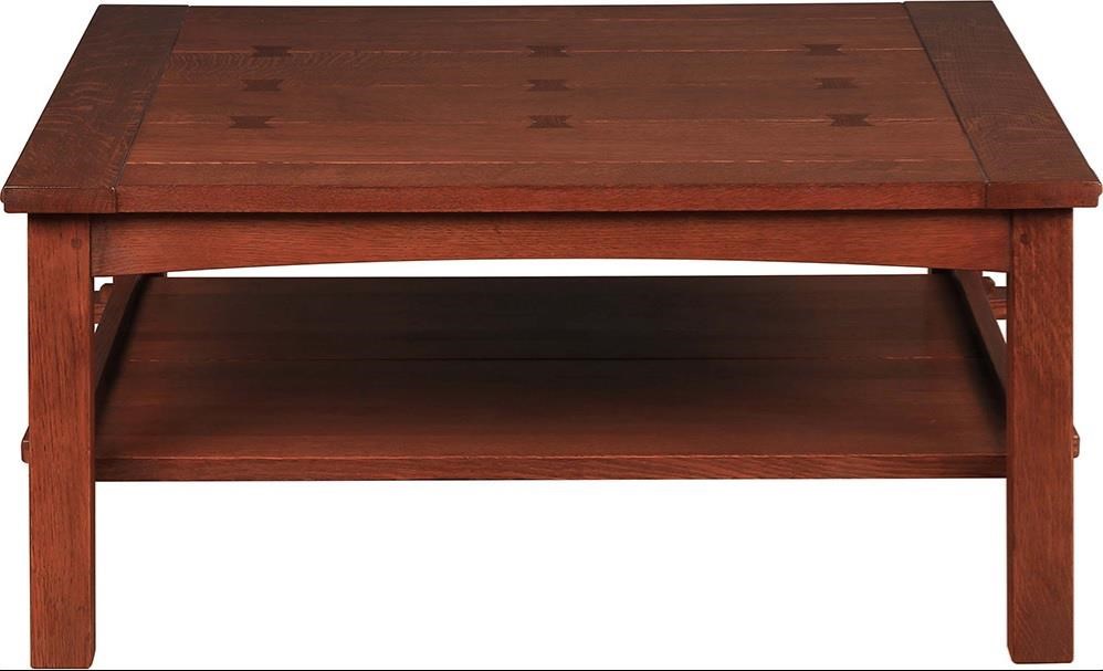 Stickley Oak Mission Classics Rectangular Cocktail Table Williams